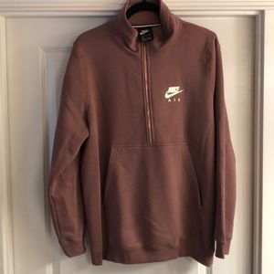 Nike sweatshirt $50 NWOT rose gold color